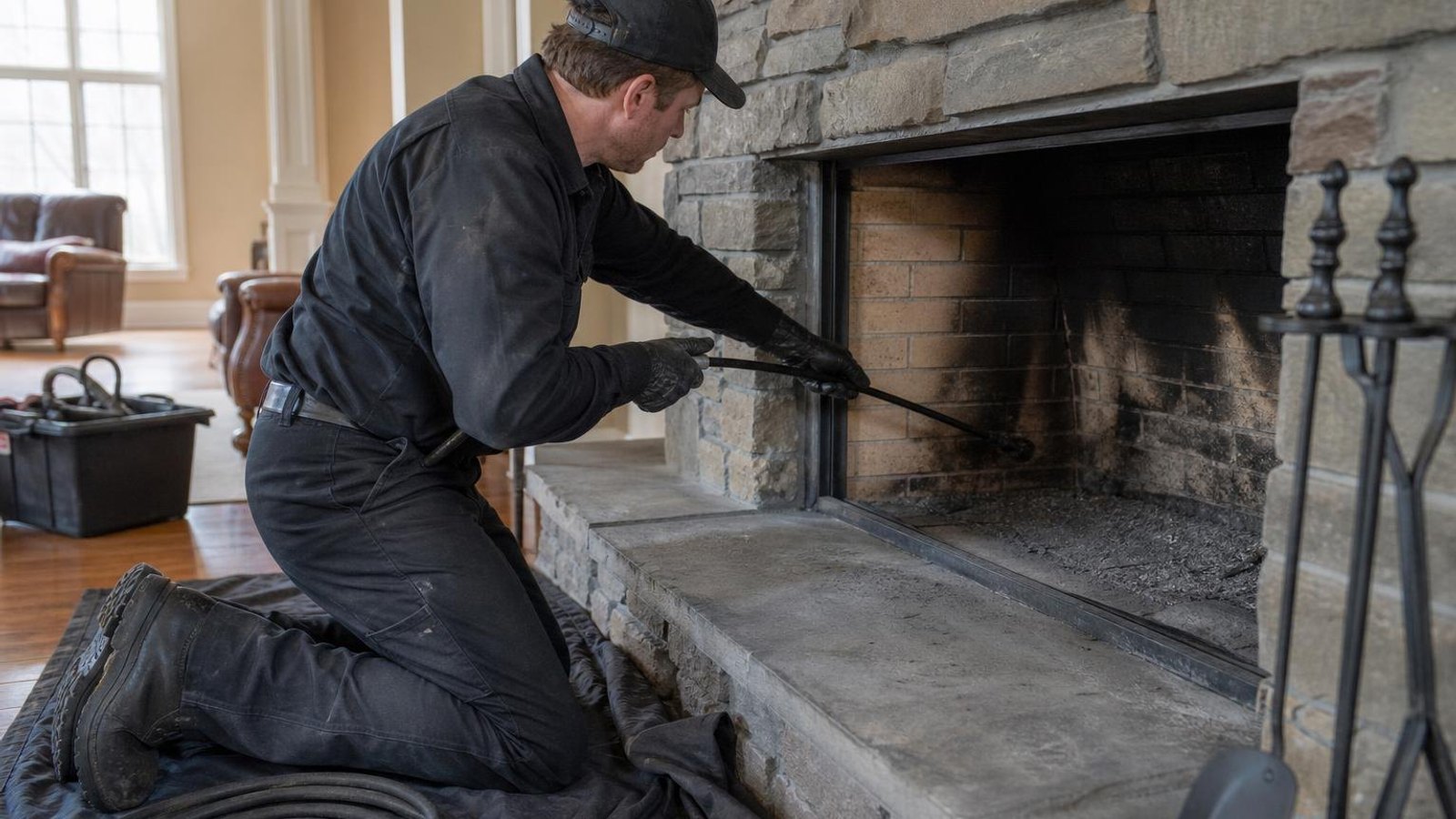 Practical chimney sweep & inspection in Dayton